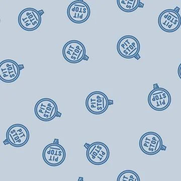Pit stop vehicle speed auto line vector seamless pattern イラスト素材