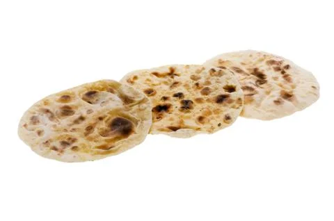 Pita on white background Foto stock