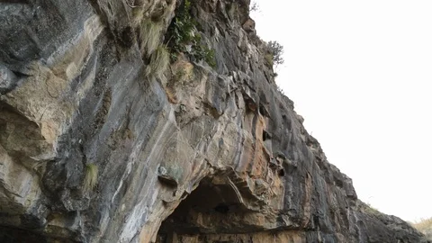The Pitalkhora Caves, India. Stock Footage 124819901