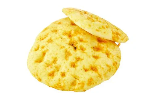 Pitas with vegetables isolated on a white background Stock Photos