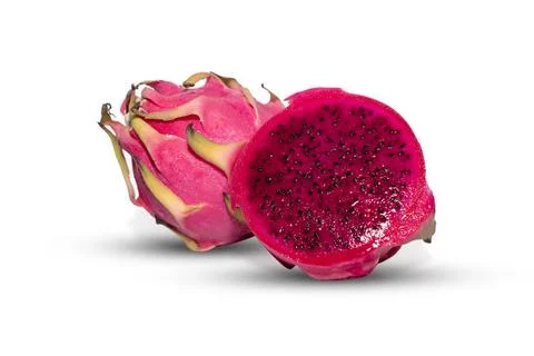 Pitaya or Dragon Fruit isolated on white background Foto stock