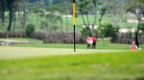 Pitch golf ball. Video stock 55628427