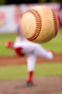 The pitch Stock Photos