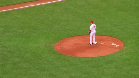 Pitcher Delivers Ball 03 動画素材 8621628