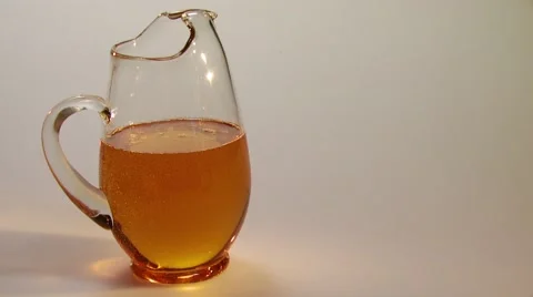 Pitcher of energy drink Stock Footage 55296434