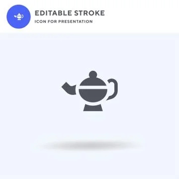 Pitcher icon vector, filled flat sign, solid pictogram isolated on white, logo Stock Illustration