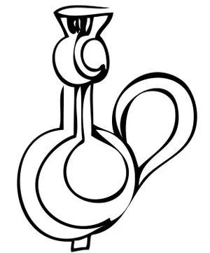 Pitcher Stock Illustration