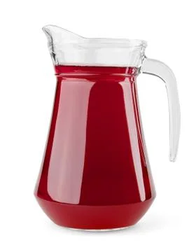 Pitcher of juice Stock Photos