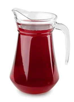 Pitcher of juice Stock Photos