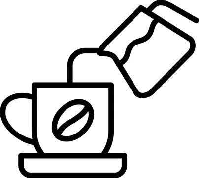 Pitcher Line Icon Design Stock Illustration