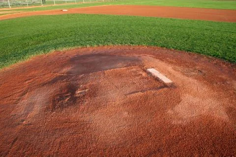 Pitchers Mound Stock Photos