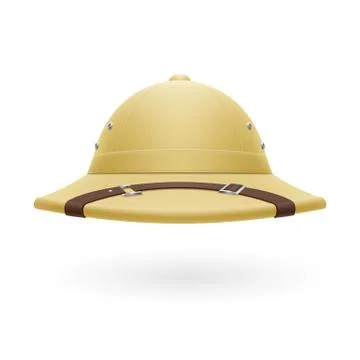 Pith helmet Stock Illustration