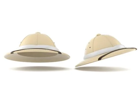 Pith helmet Stock Illustration