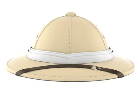 Pith helmet Stock Illustration