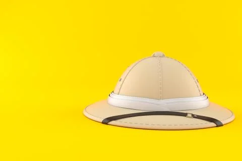 Pith helmet Stock Illustration