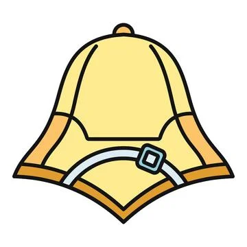 Pith helmet representing safari explorer headwear adventure 스톡 일러스트