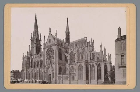 Pitiful to the Saint-epvre te nancy; Icy chush Epvre; Nancy. . Copyright: ... Stock Photos