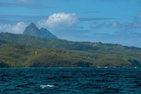 Pitons Beauty Stock Photos