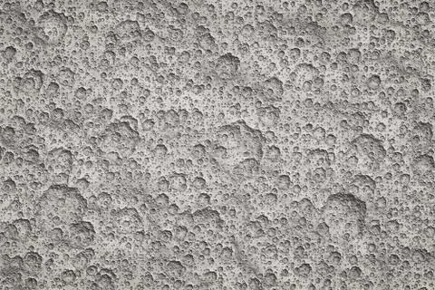 Pits and bumpy on planet surface Stock Illustration