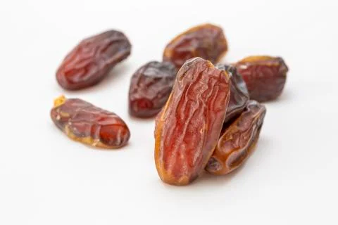 Pitted dates Stockfoto's