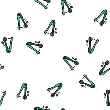 Pitter cherry vector seamless pattern Stock Illustration