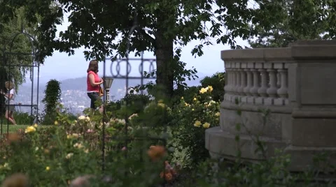 Pittock Mansion Video stock 62792401