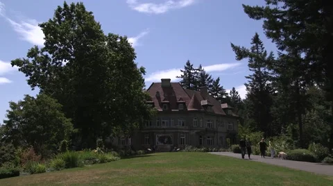 Pittock Mansion Video stock 62792402
