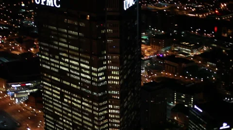 Pittsburgh Aerials UPMC Stock-Footage 37279160
