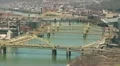 Pittsburgh Allegheny River Bridges 1 HD Footage