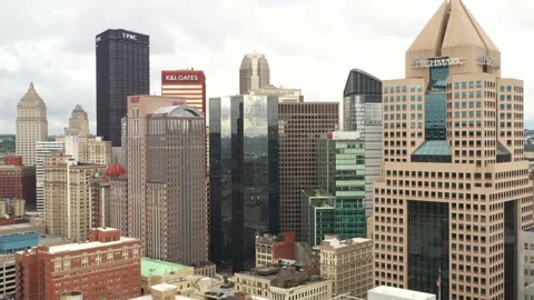 Aerial View of Pittsburgh, Pennsylvania. Daytime with PNC Park. Pittsburgh  Pirates Riverside Baseball Stadium with Classic Stock Footage - Video of  landmark, modern: 170998416