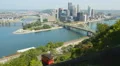 Pittsburgh Duquesne Incline and Skyline 1 HD Footage