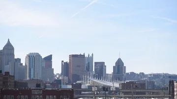 Pittsburgh pa skyline Stock Footage 86093346