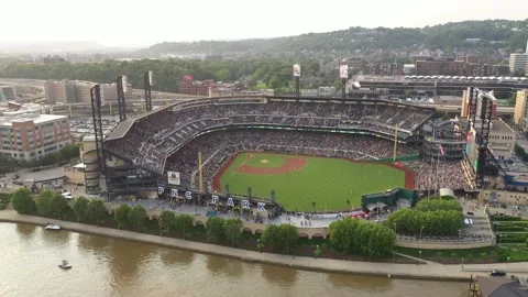 Flag Team Pittsburgh Pirates American Professional Baseball Loop Stock  Video Footage by ©ianm36 #180937660