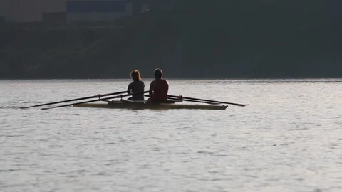 Pittsburgh River - River Crew Vídeo Stock 107142667