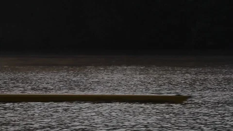 Pittsburgh River - Rowing By Vídeo Stock 107142588