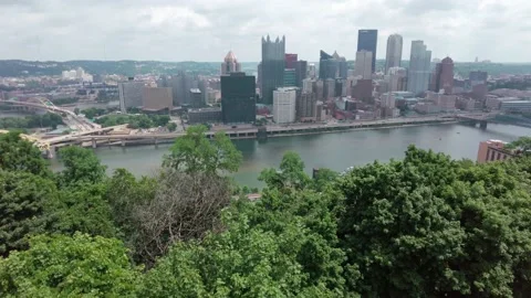 Pittsburgh Skyline Video stock 232731439