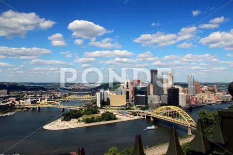 Pittsburgh Skyline Stock Photos