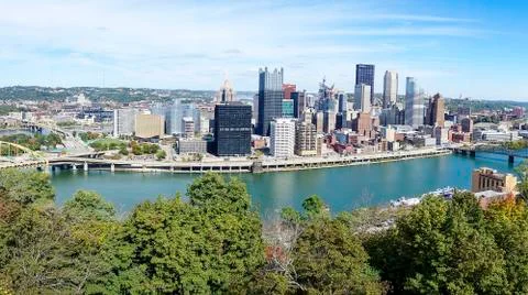 Pittsburgh Skyline Stock Photos