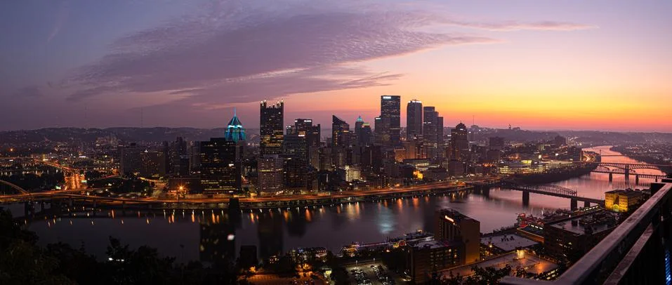 Pittsburgh Skyline Stock Photos