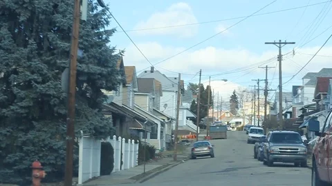Pittsburgh Street 스톡 동영상 112276855