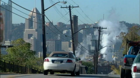 Pittsburgh Traffic 333 Stock Footage 558282