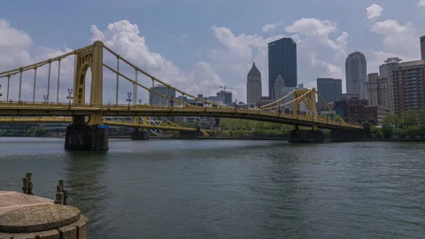Pittsburgh Warhol Bridge Hyperlapse Vidéo 247210197