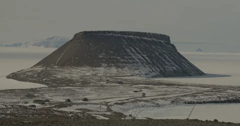 Pituffik Uummannaq Dundas view Stock Footage 219495176