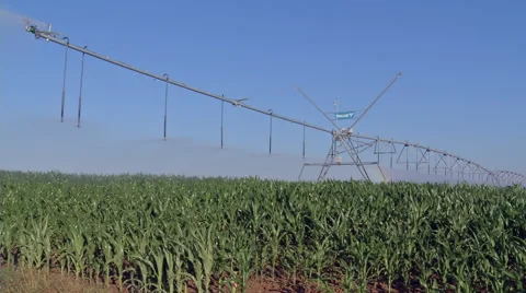 Pivot irrigation 2 Stock Footage 51938505