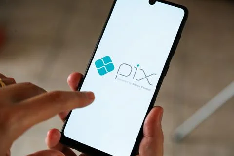 Pix instant payment system Foto stock
