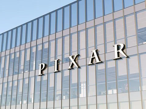 Pixar Ilustração Stock