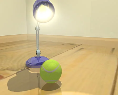 Pixar style lamp Stock Footage 1006054