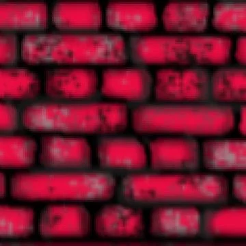 Pixel 8 bit drawn colored brick tile square pattern Stock Illustration