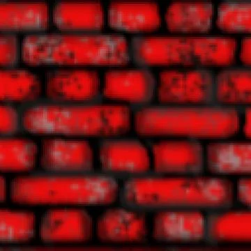 Pixel 8 bit drawn colored brick tile square pattern Stock Illustration