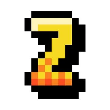Pixel 8 Bit Uppercase Letter Z as Font and Alphabet Vector Illustration Stock Illustration